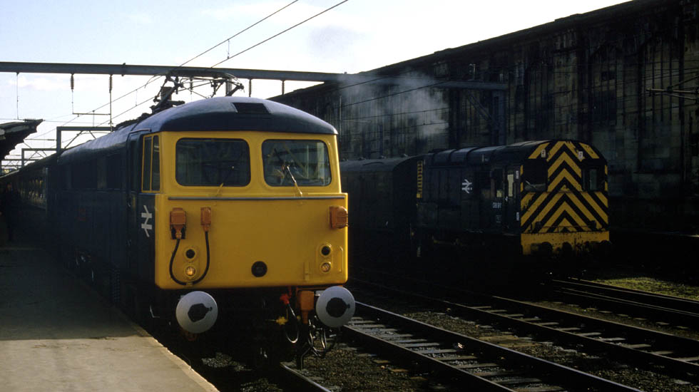 87024 [Lord of the Isles] and 08911 at Carlisle