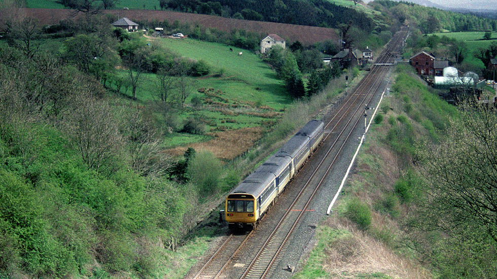 Classes 156 + 142 at Culgaith